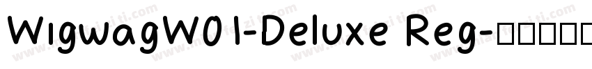 WigwagW01-Deluxe Reg字体转换